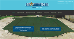 Desktop Screenshot of all-american-pools.com